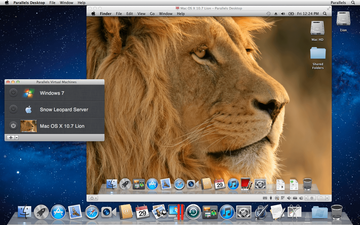 parallels for mac lion